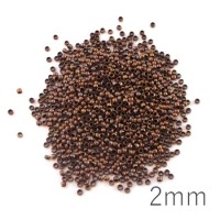 Perles à écraser 2mm cuivre x1000