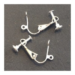 Attaches boucles d'oreilles clip à visser