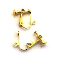 Attaches boucles d'oreilles clip à vis