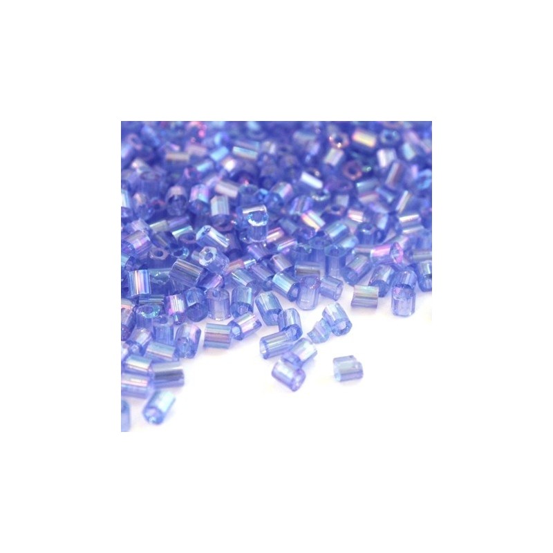Lot De 500 Perles Rocailles Tube Bleu 5mm - Création Bijoux Fantaisie Et Loisirs Créatifs