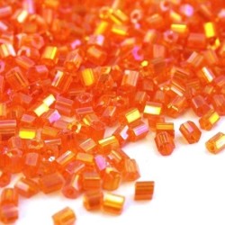 Mini perles rocailles tube 2mm