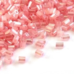 Mini perles rocailles tube 2mm