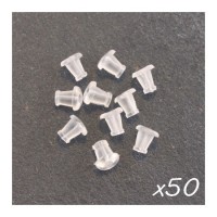 Embouts bouchons pour boucles d'oreilles