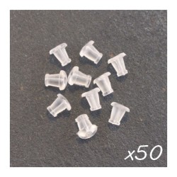 Embouts bouchons pour boucles d'oreilles