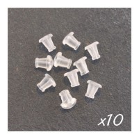Embouts bouchons pour boucles d'oreilles