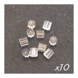 Embouts bouchons pour boucles d'oreilles