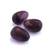 Perle goutte oeil de chat violet