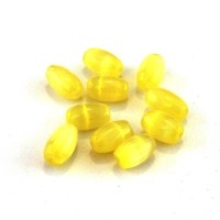 Perle oeil de chat olive 6mm jaune x10