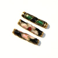 6 TUBES CLOISONNES 16MM NOIR