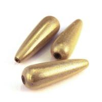 perle magique goutte 30mm ivoire