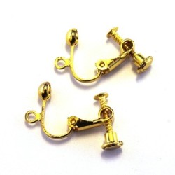 Attaches boucles d'oreilles clip à visser