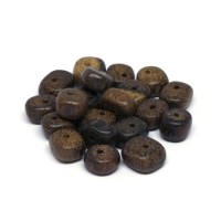 Perles en bois exotique robles