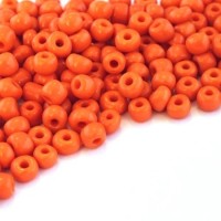 Perles de rocailles 4mm orange