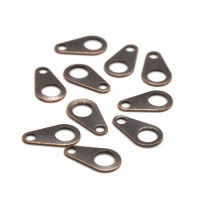 Attaches de fermoir cuivre 5x9mm x10
