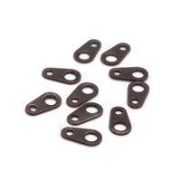 Attaches de fermoir cuivre 3x7mm x10