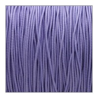Fil élastique gainé 1mm couleur lilas - au mètre