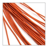 fil élastique gainé 1mm orange