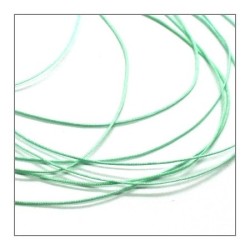 Fil nylon tressé 0,5mm vert pistache