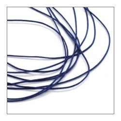 Fil nylon tressé 0,5mm bleu marine