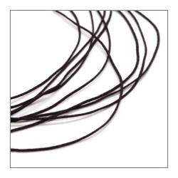 Fil nylon tressé 0,5mm marron