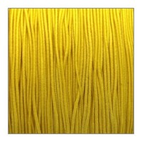 fil élastique gainé 1mm jaune