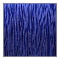 fil élastique gainé 1mm bleu marine