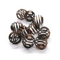 10 Cages à perle 8mm cuivre