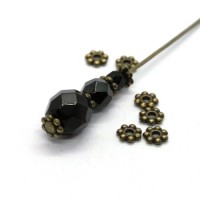 Perles métal rondelles