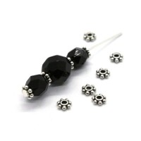 Perles métal rondelles