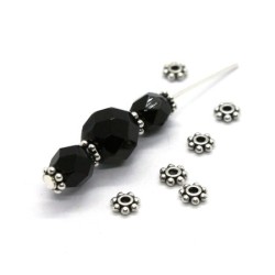 Perles métal rondelles