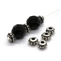 Perles métal intercalaires