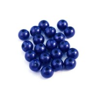 Perle magique 6mm bleu roi x20