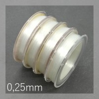 Fil nylon 0,25 mm x 25 m