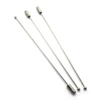 Epingle à chapeau 120mm vieil argent