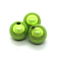Perles magiques 12mm vert lime
