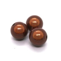 Perles magiques 10mm caramel