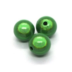Perles magiques 10mm vert gazon