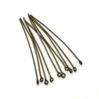 Tiges anneau pour bijoux 57mm bronze