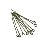 Tiges anneau pour bijoux 41mm bronze