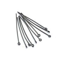 Tiges anneau pour bijoux 41mm gunmetal