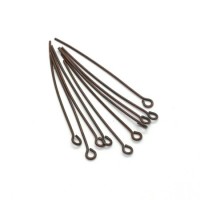 Tiges anneau pour bijoux 41mm cuivre