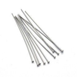 Tiges clou pour bijoux 57mm vieil argent