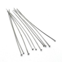 Tiges clou pour bijoux 62mm vieil argent