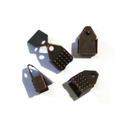 Embout lacet cuivre x10