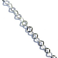 Chaine maille ovale bronze 50cm