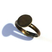 Bague plateau 10mm cuivre x 1