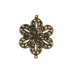 Estampe filigrane métal bronze