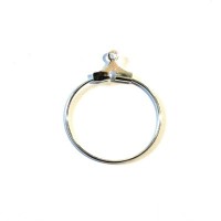 Anneaux créoles pour boucles d'oreilles argentés