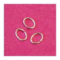 Anneau 5mm argenté x10