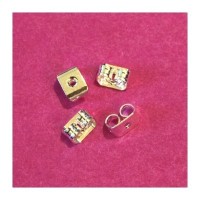 Boucle d'oreille argentée x6